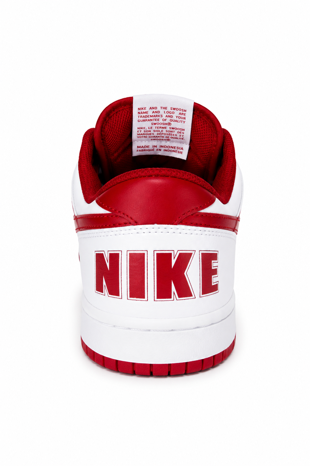 Nike Dunk Low White University Red 🔴⚪